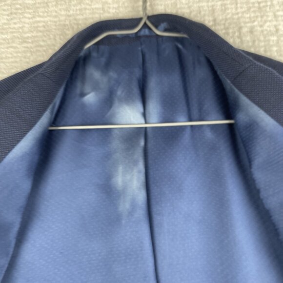 SAND Copenhagen Navy Blazer Zignone Cashmere/Wool Italy Made Mens US 42 EU 52 - Picture 15 of 16